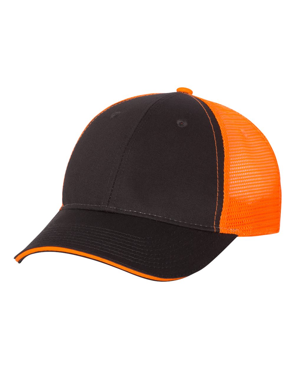 click to view Charcoal/Neon Orange