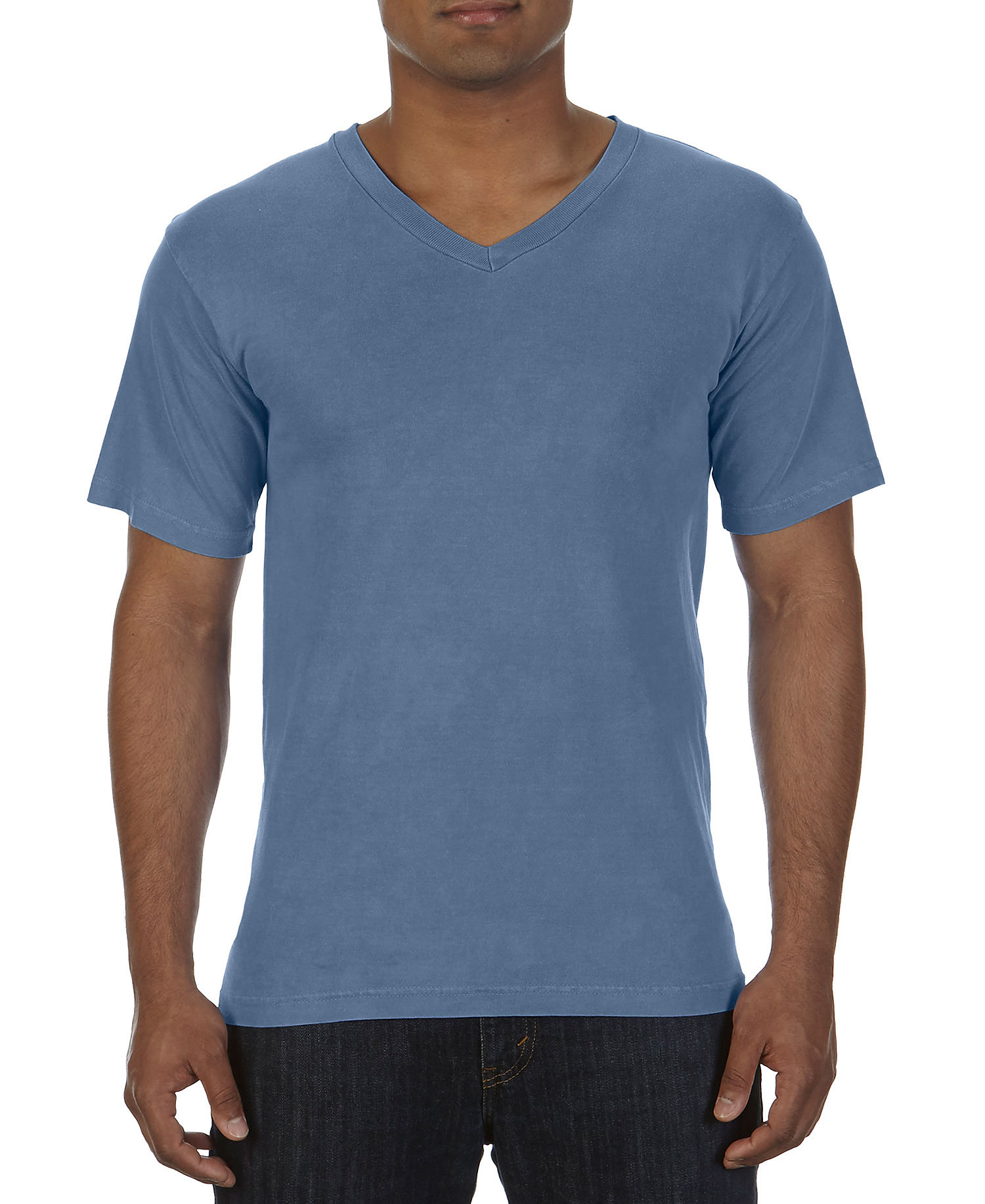 Comfort Colors 4099 Pigment Dyed V-Neck T-Shirt