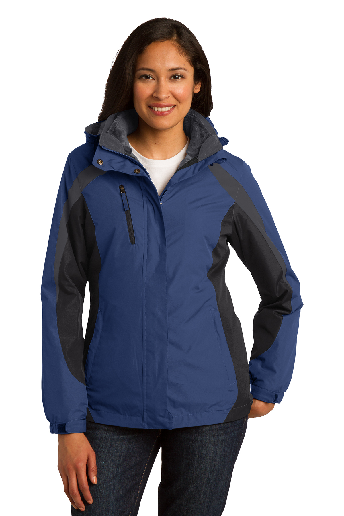 Port Authority® L321 - Ladies Colorblock 3-in-1 Jacket