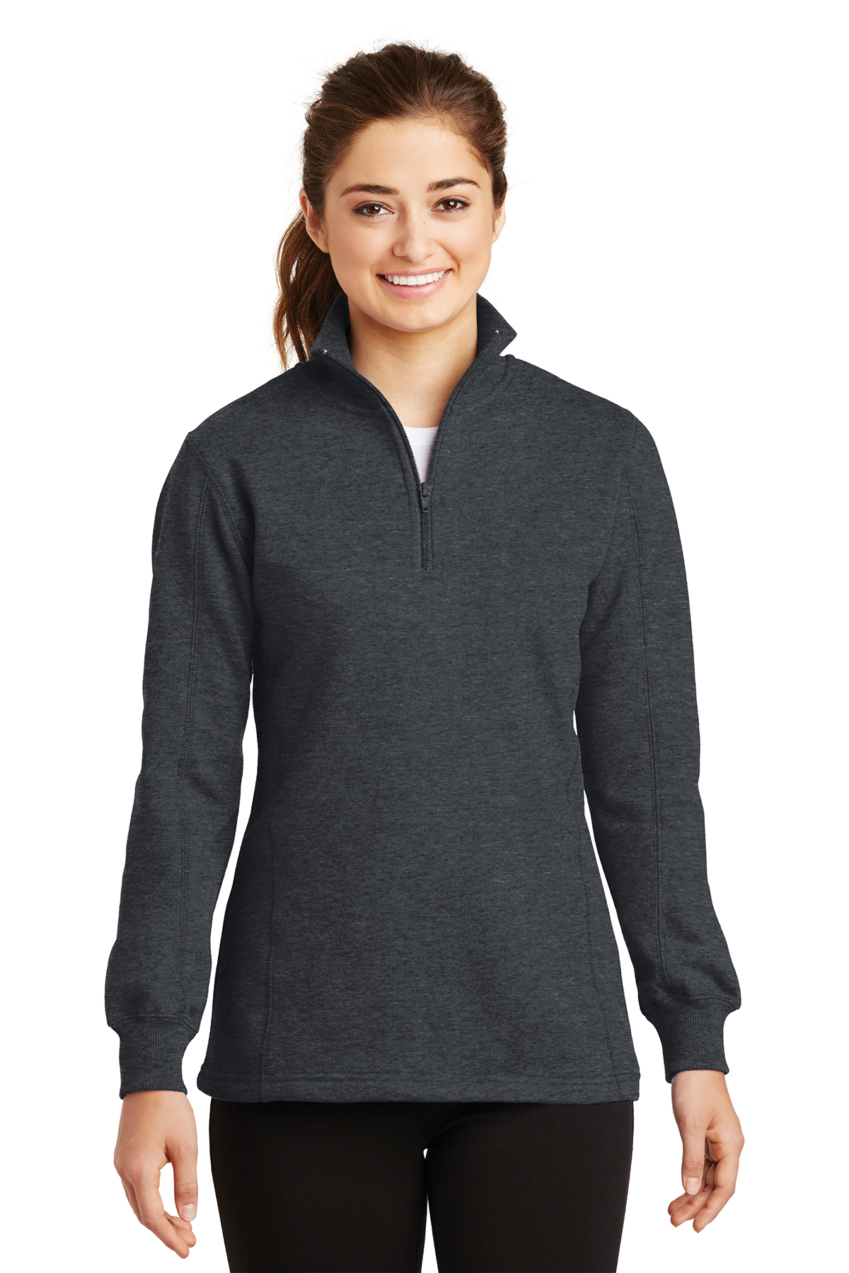 Sport-Tek® LST253 Ladies 1/4-Zip Sweatshirt - Sweatshirts