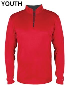 Badger 2102 - B-Core Youth Quarter-Zip Pullover
