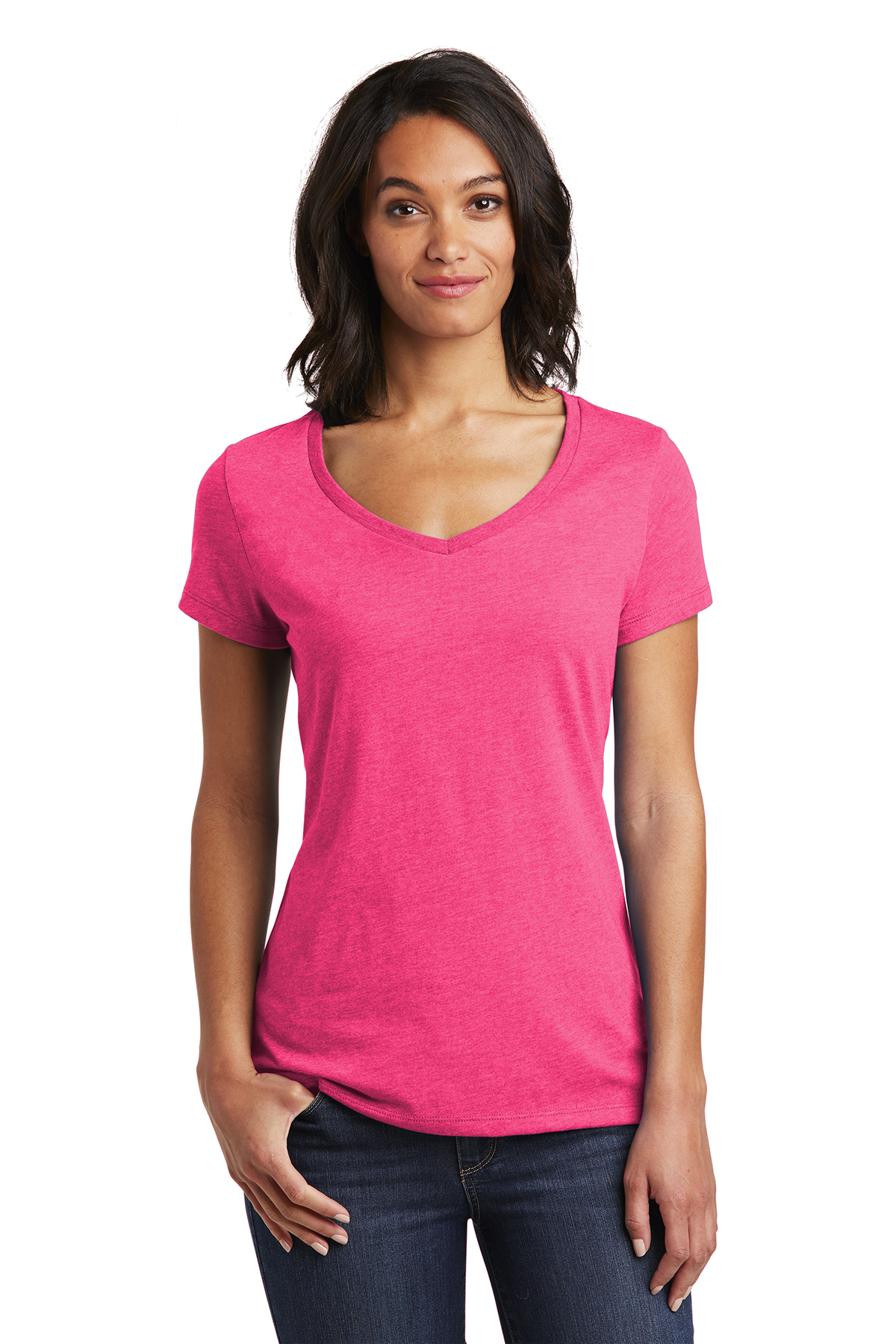 District DT6503 - Women's Very Important Tee V-Neck $6.45 - T-Shirts