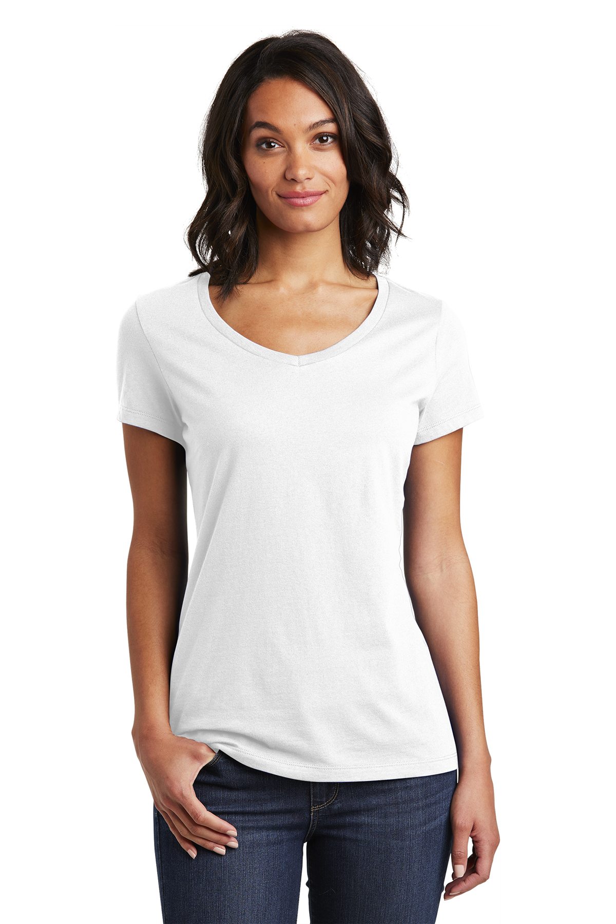 District DT6503 - Women's Very Important Tee V-Neck