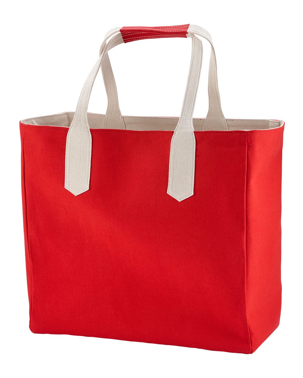 Brookson Bay BB500 - Solid Tote with Contrast Handles