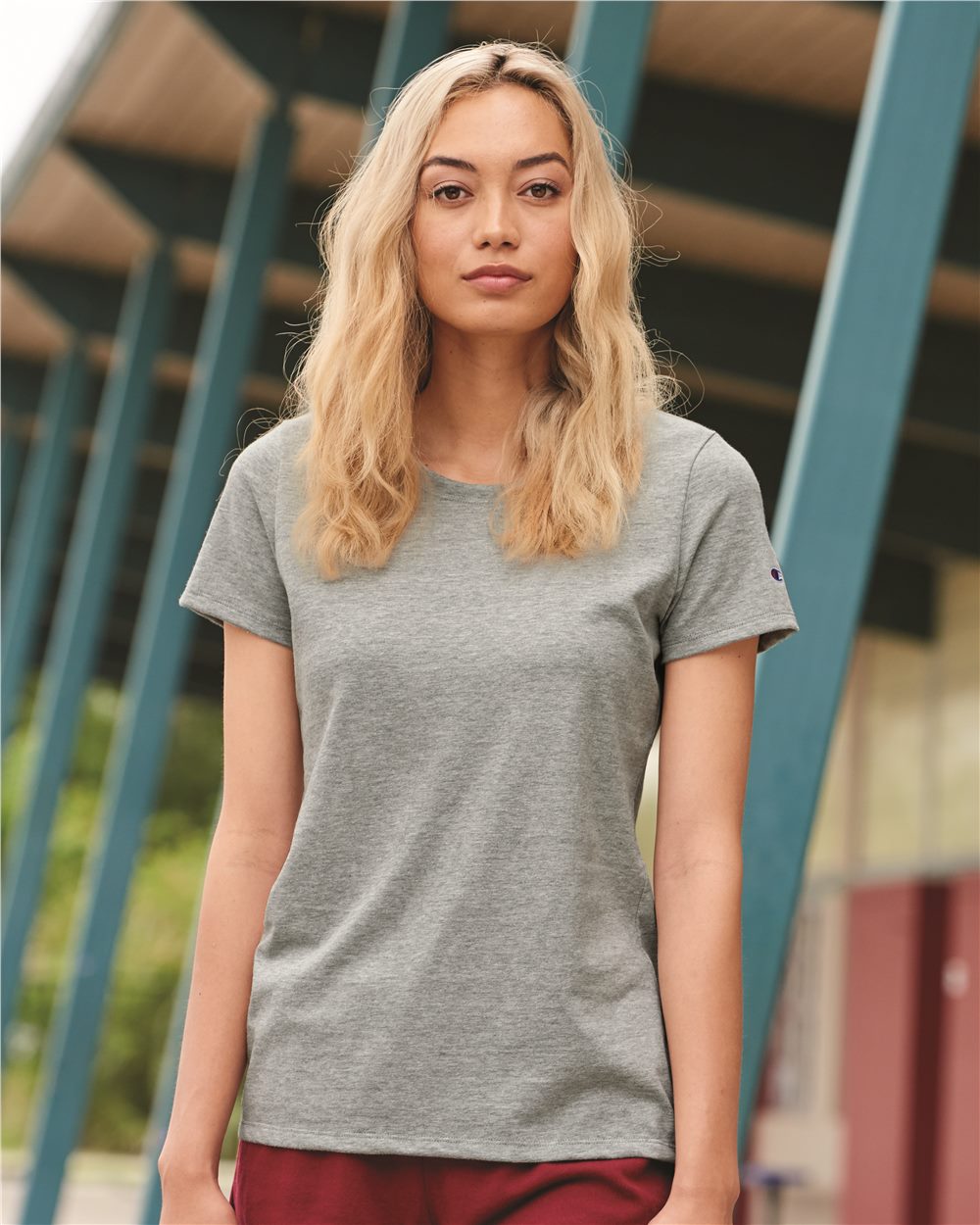 QQE Womens Replica Cute Fashion Short Sleeve Crew Neck T-Shirt