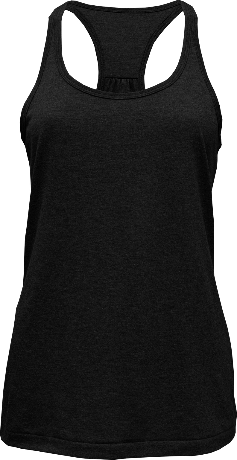 Women's tank top with athletic back