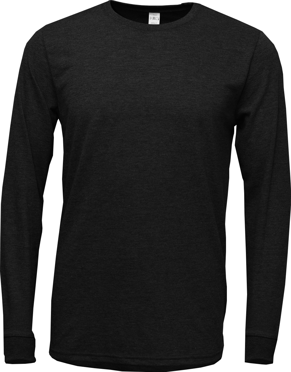 BAW Athletic Wear TR92 - Unisex Tri-Blend T-Shirt Long Sleeve