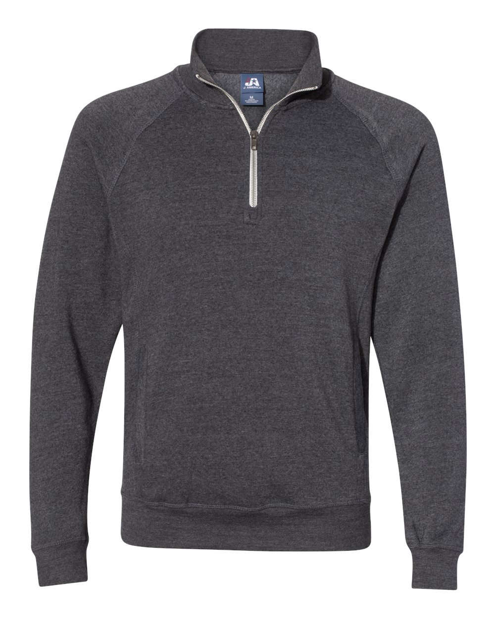 J. America 8869 - Triblend 1/4 Zip Pullover Sweatshirt