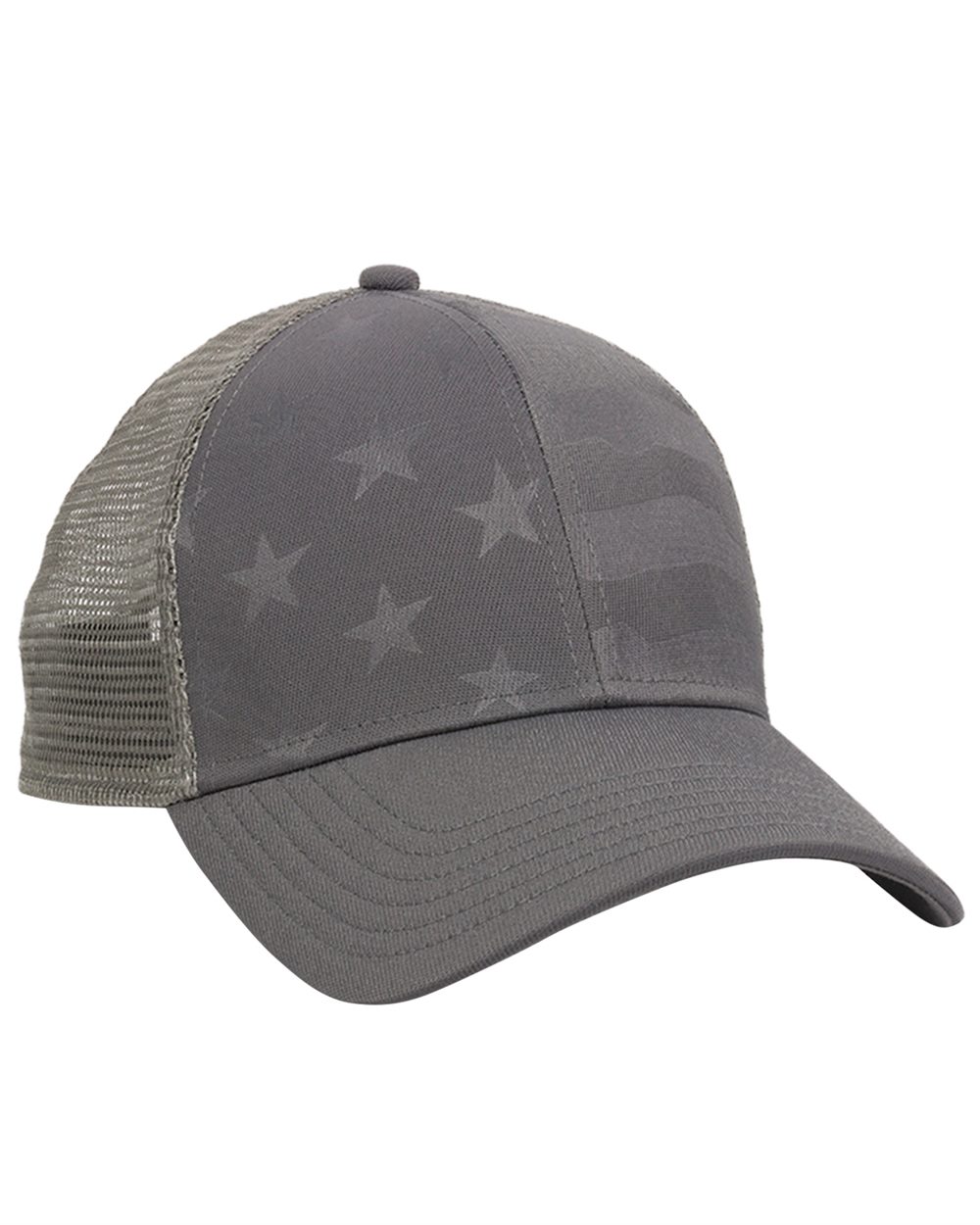 Outdoor Cap USA750M - Debossed Stars and Stripes with Mesh Back