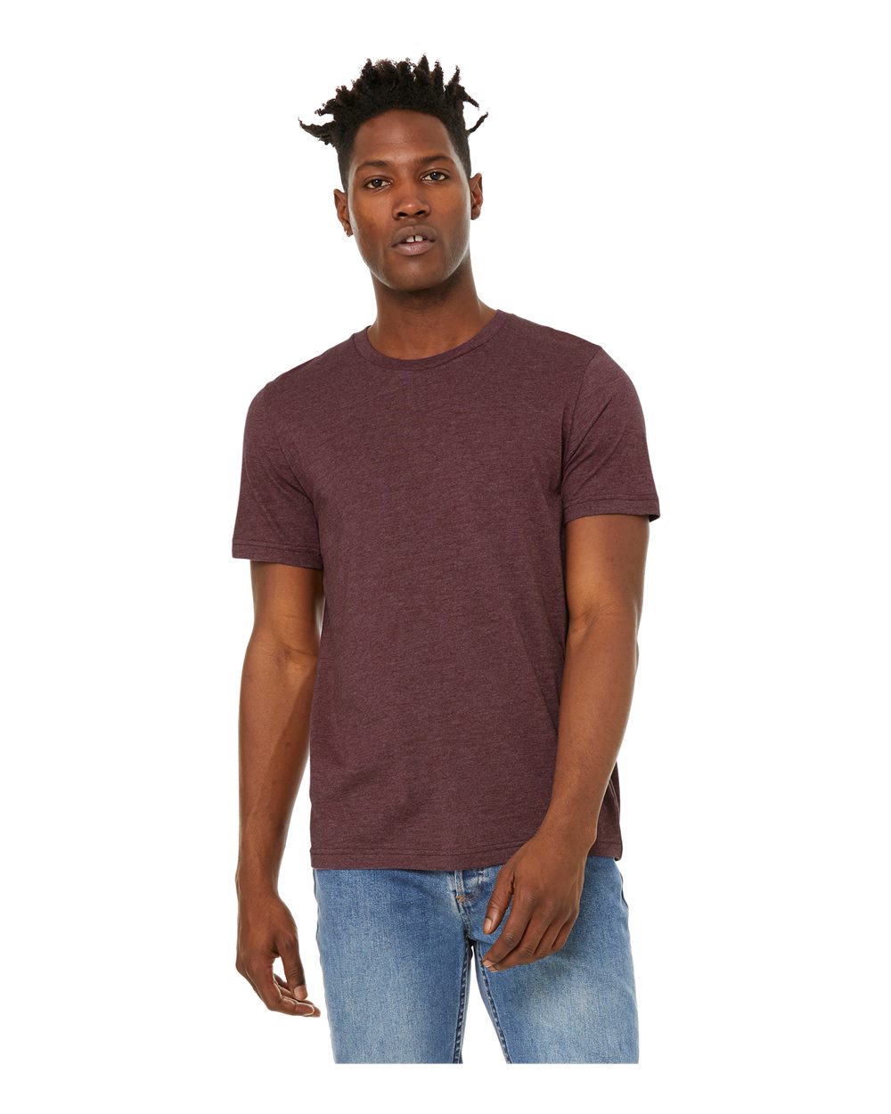 click to view Heather Maroon