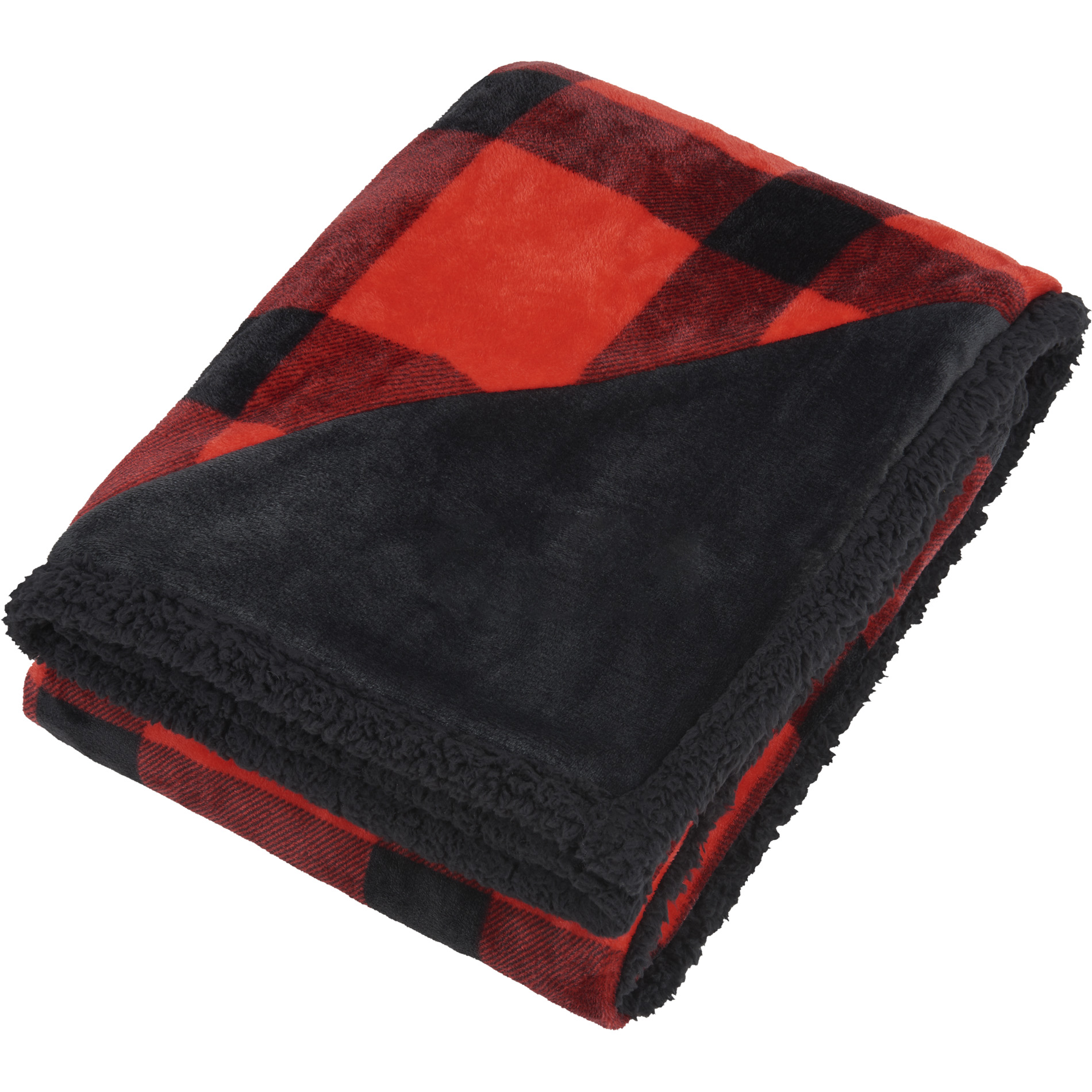 Field & Co. 1081-51 - Buffalo Plaid Sherpa Blanket