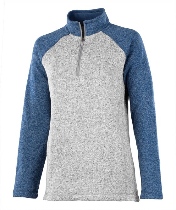 click to view Light Grey Heather/Blue Heather 605