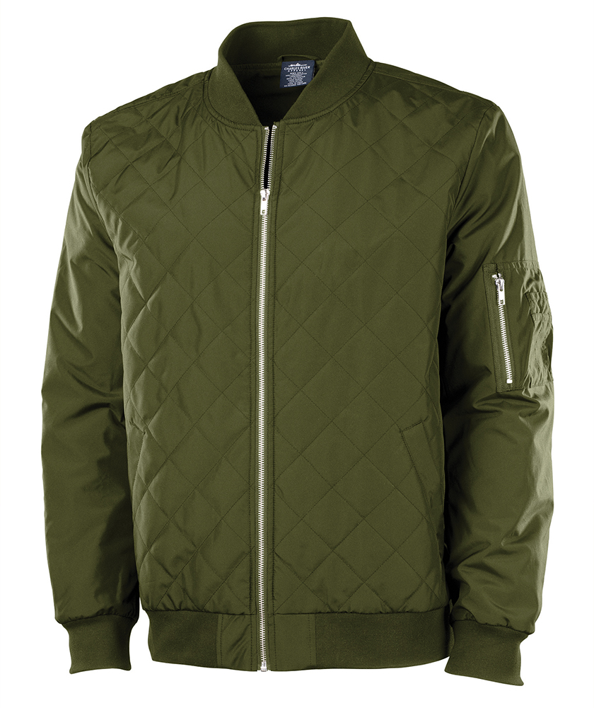 Charles River 9027 - Men's Quilted Boston Flight Jacket $48.38 - Outerwear