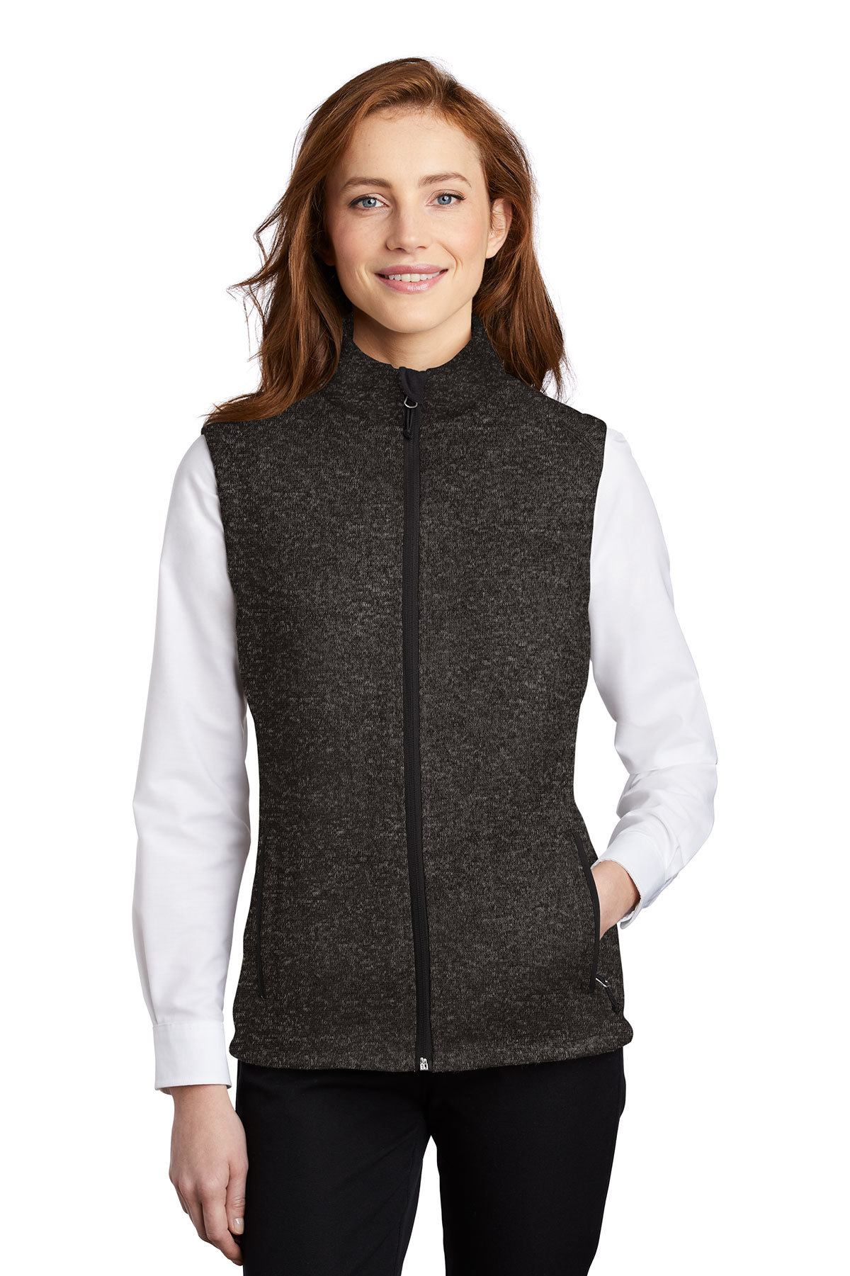 Port Authority L236 - Ladies Sweater Fleece Vest