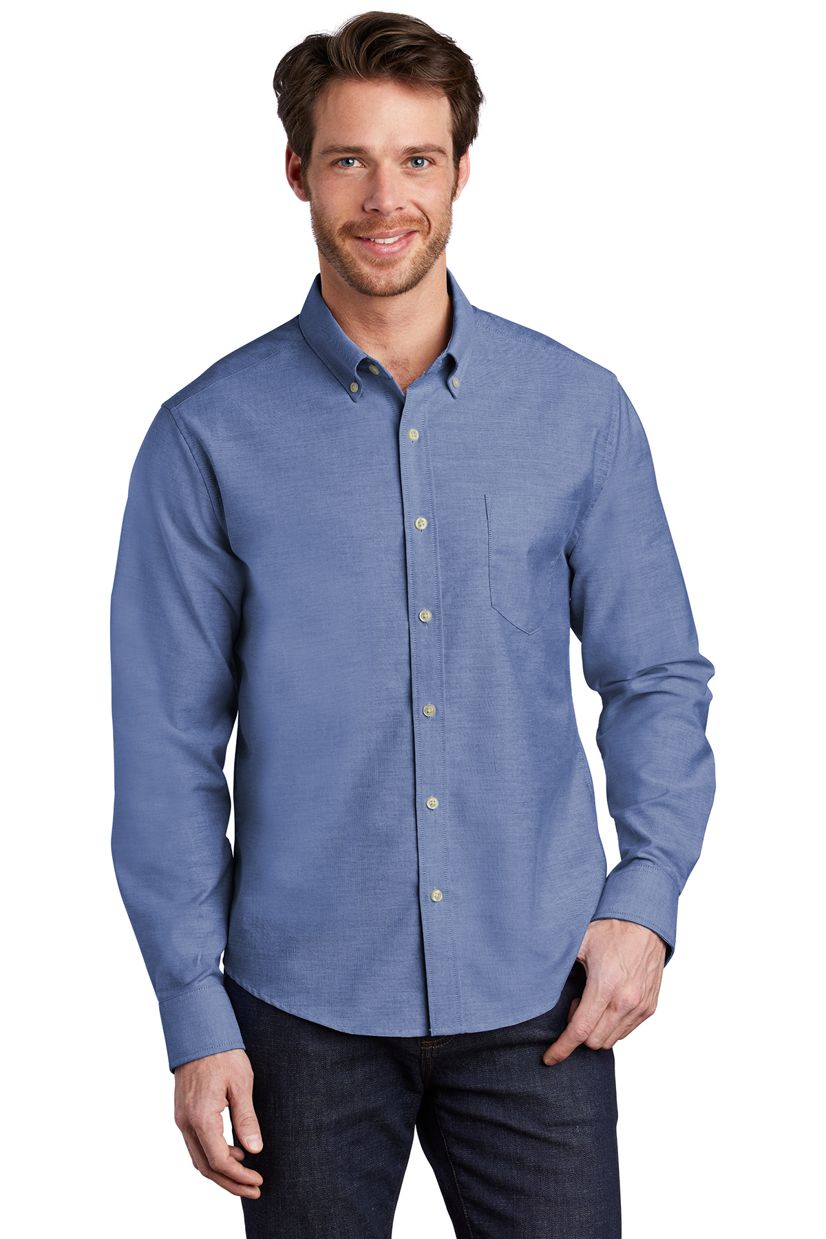 Port Authority S651 - Untucked Fit SuperPro Oxford Shirt