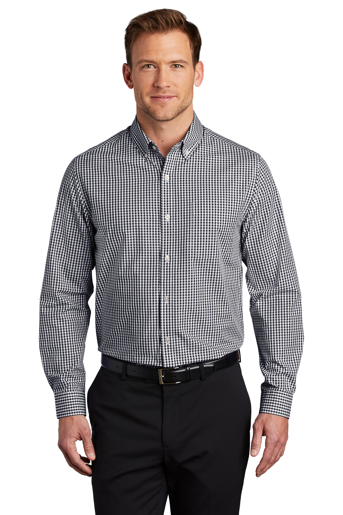 Port Authority W644 - Broadcloth Gingham Easy Care Shirt