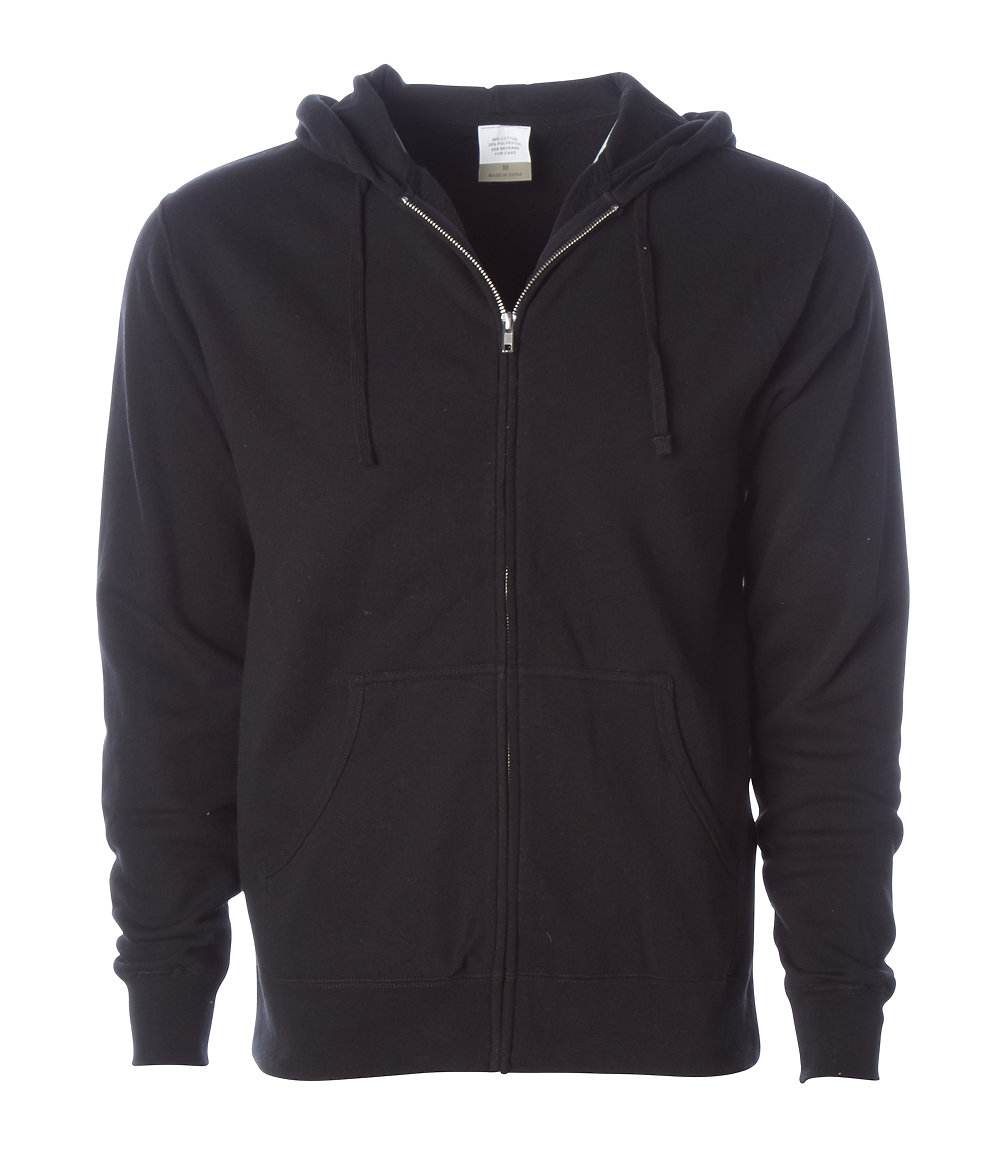 Independent Trading Co. AFX4000Z - Lightweight Zip Hooded Sweatshirt