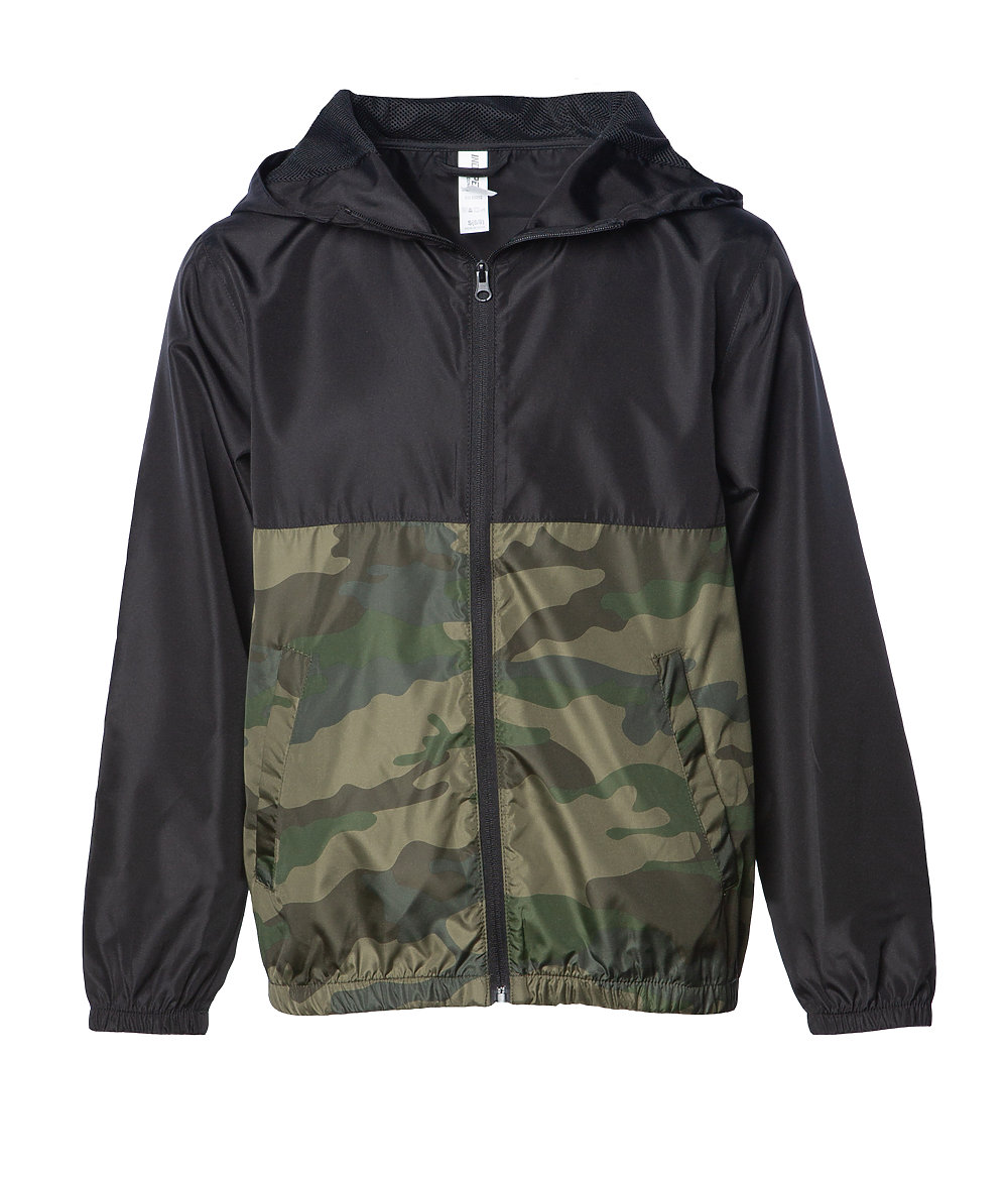 Independent Trading Co. EXP24YWZ - Youth Lightweight Winderbreaker Jacket