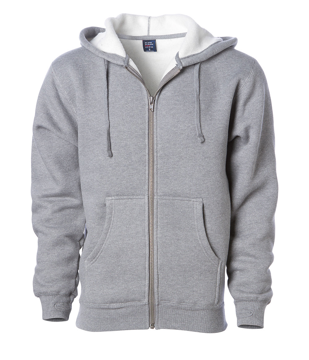 Independent Trading Co. IND6000Z - Super Heavyweight Zip Hooded ...