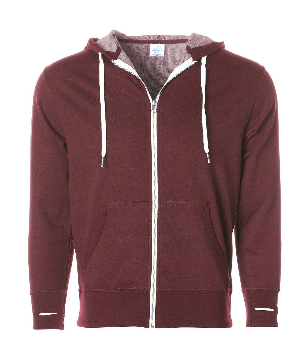 click to view BURGUNDY HEATHER