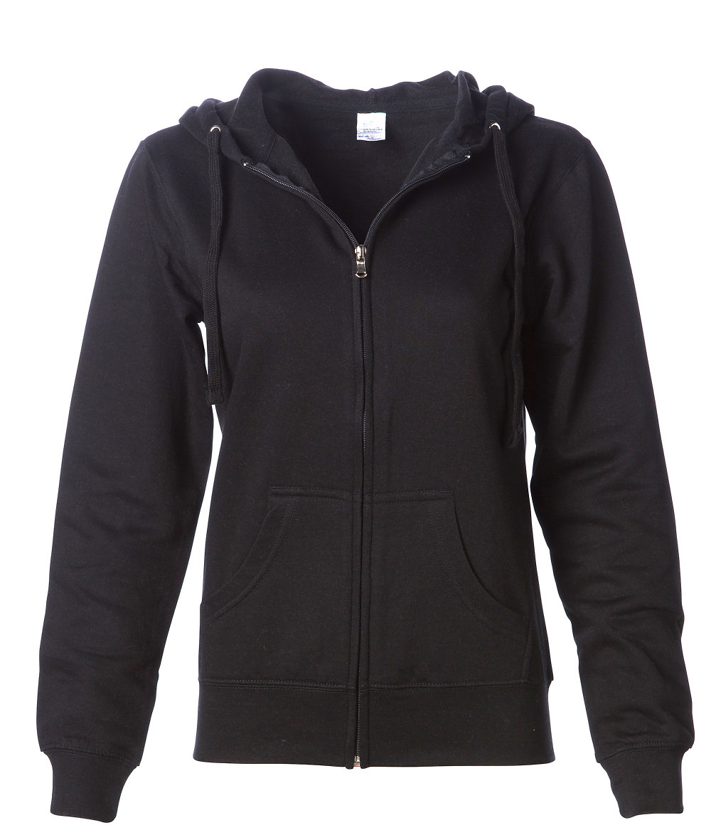 Independent Trading Co. SS650Z - Women's Lightweight Zip Hooded Sweatshirt