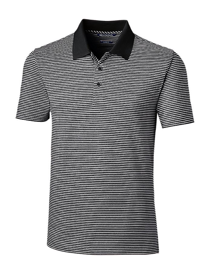 CUTTER & BUCK MCK00135 - Men's Forge Polo Tonal Stripe Tailored Fit