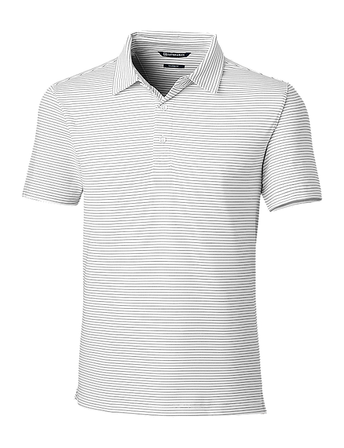 CUTTER & BUCK MCK00145 - Men's Forge Polo Pencil Stripe Tailored Fit