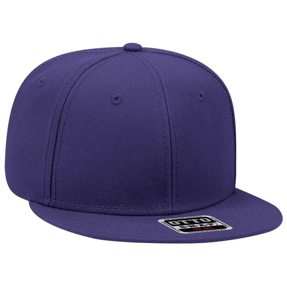 OTTO Cap 125-978 - OTTO Snap 6 Panel Pro Style Snapback Hat $9.03