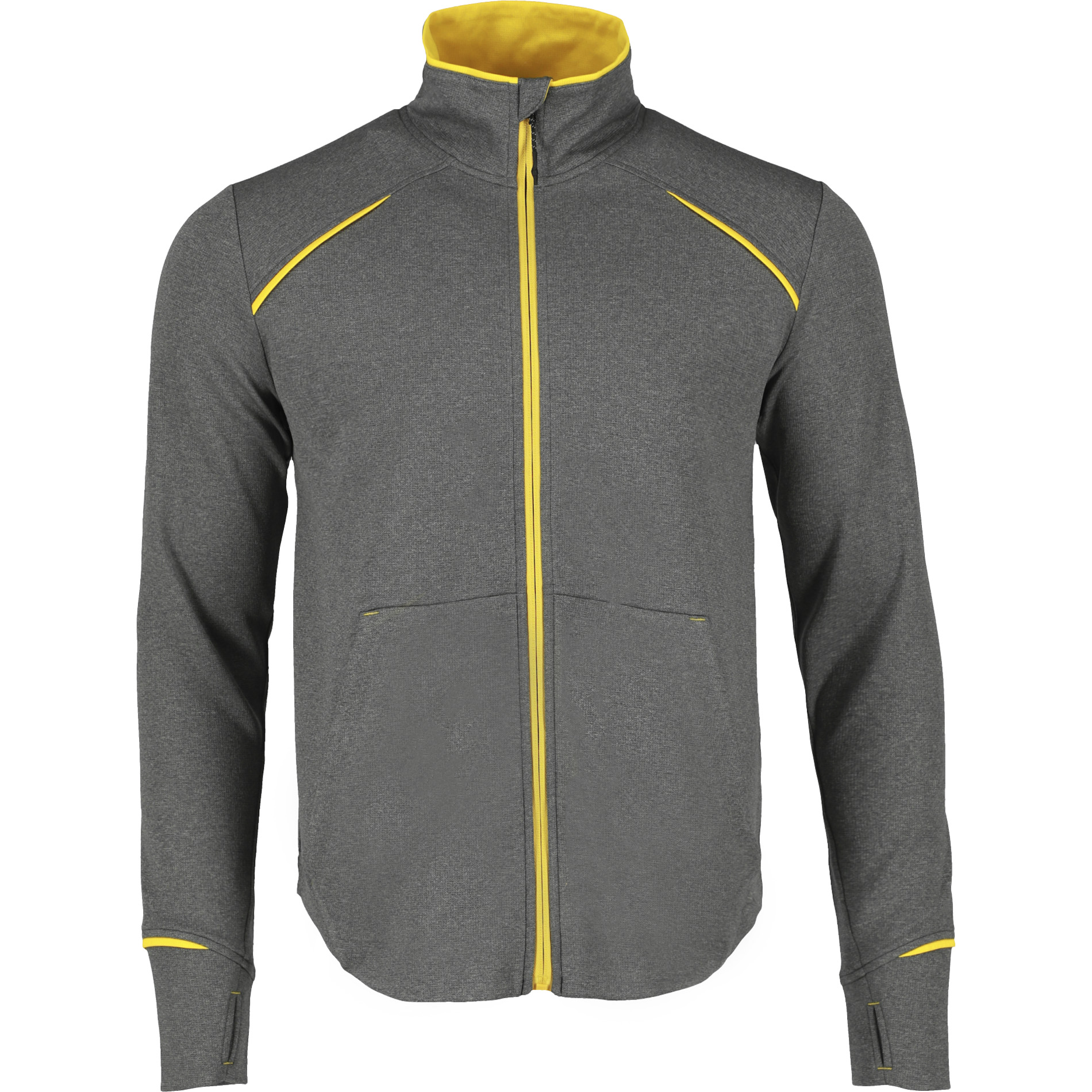 click to view Yellow/Heather Charcoal