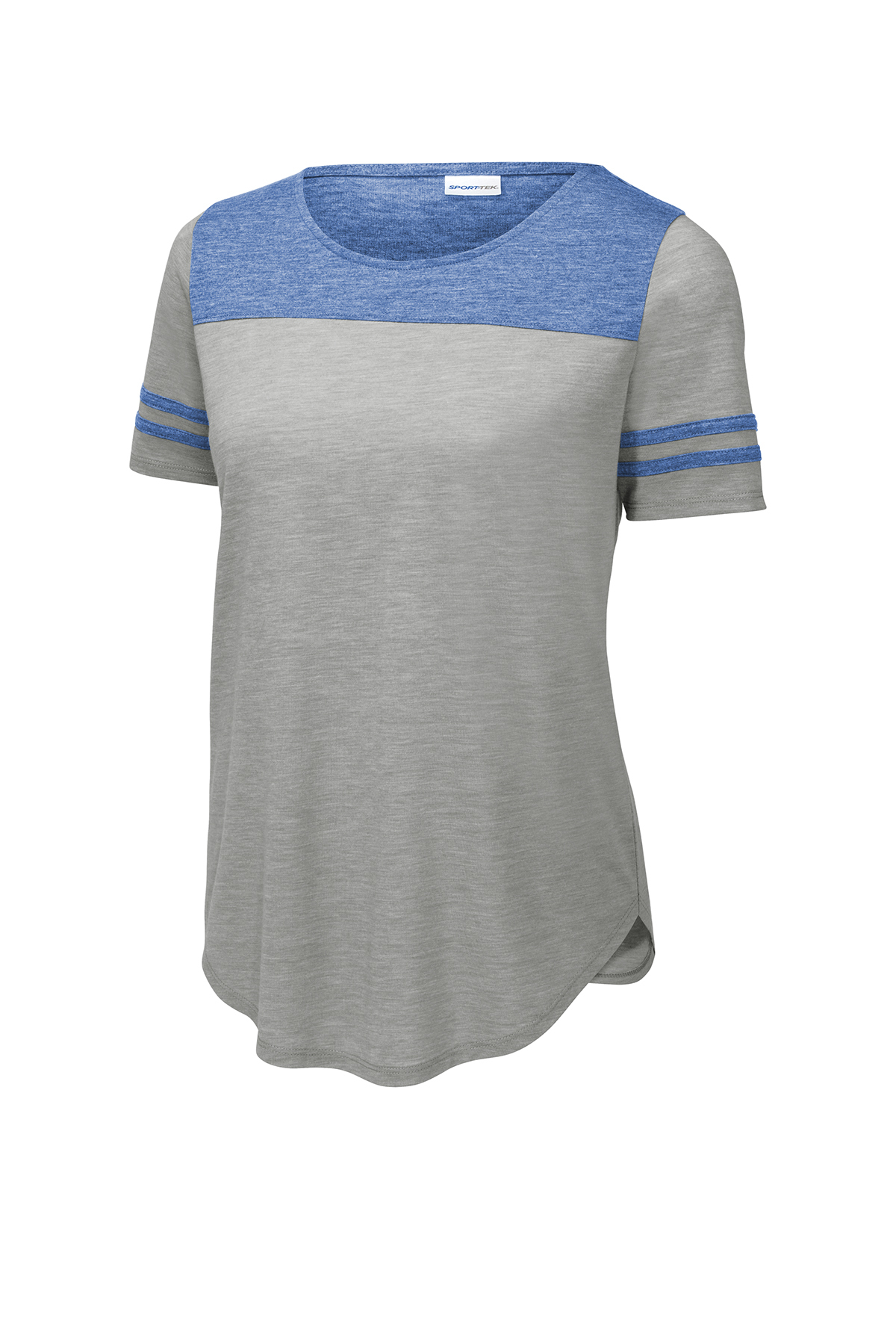 click to view True Royal Heather/ Light Grey Heather