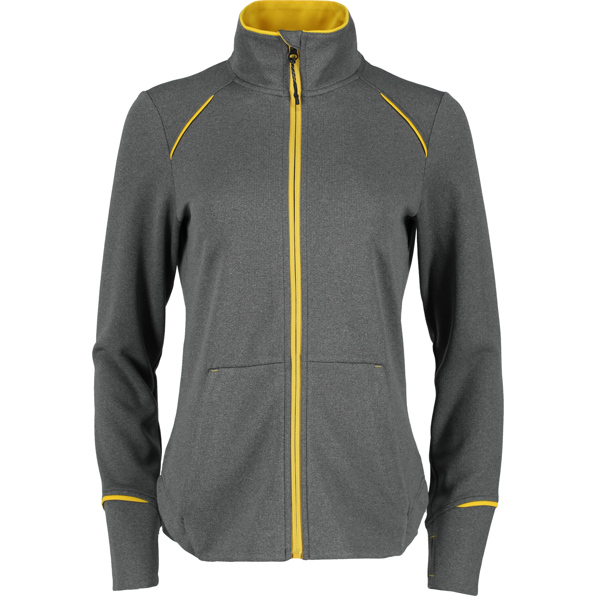 click to view Yellow/Heather Charcoal