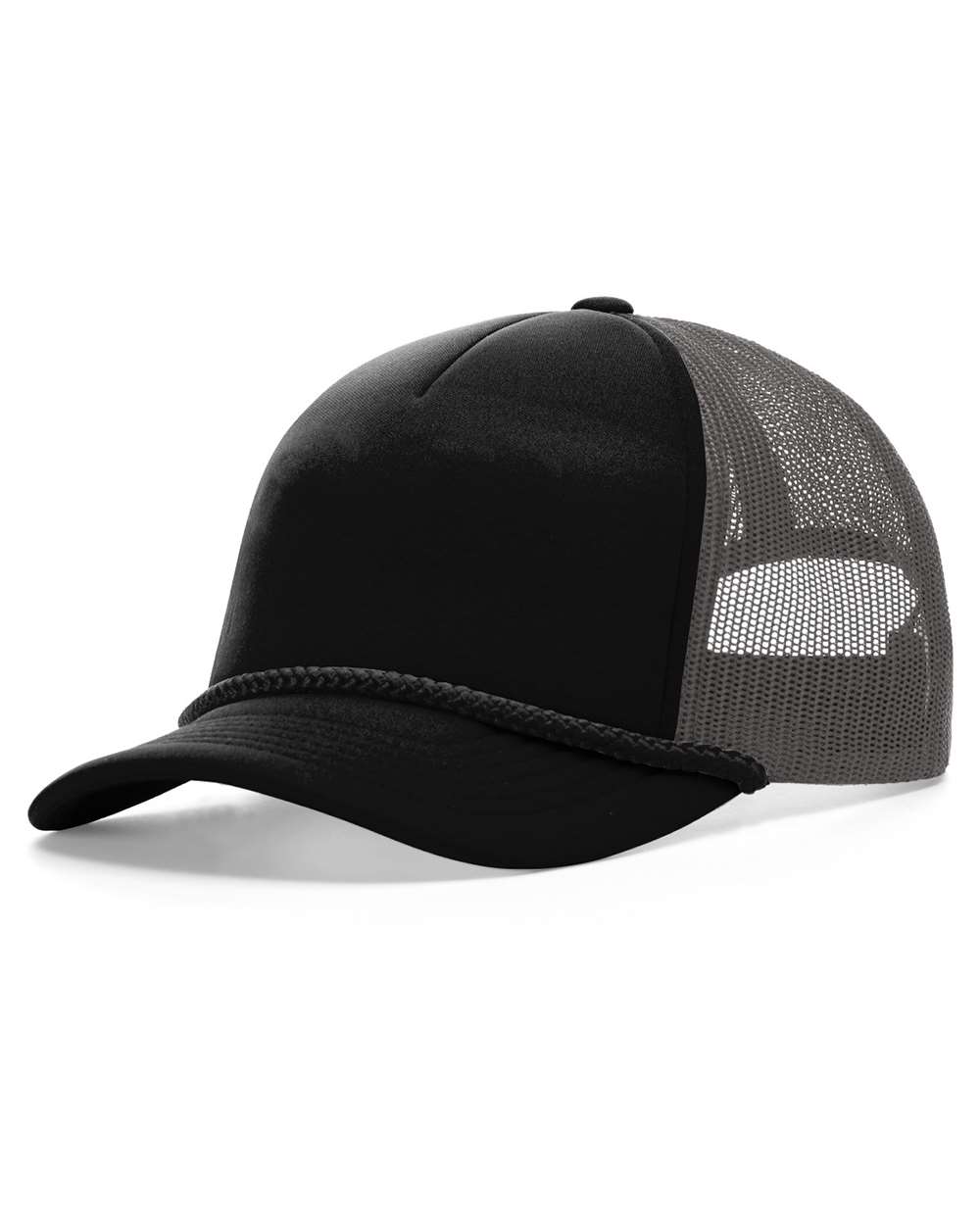 Casquette Visor Richardson – Polyester Noir – Taille Ajustable – Homme – Modèle Strapback – Neuf Sans étiquette