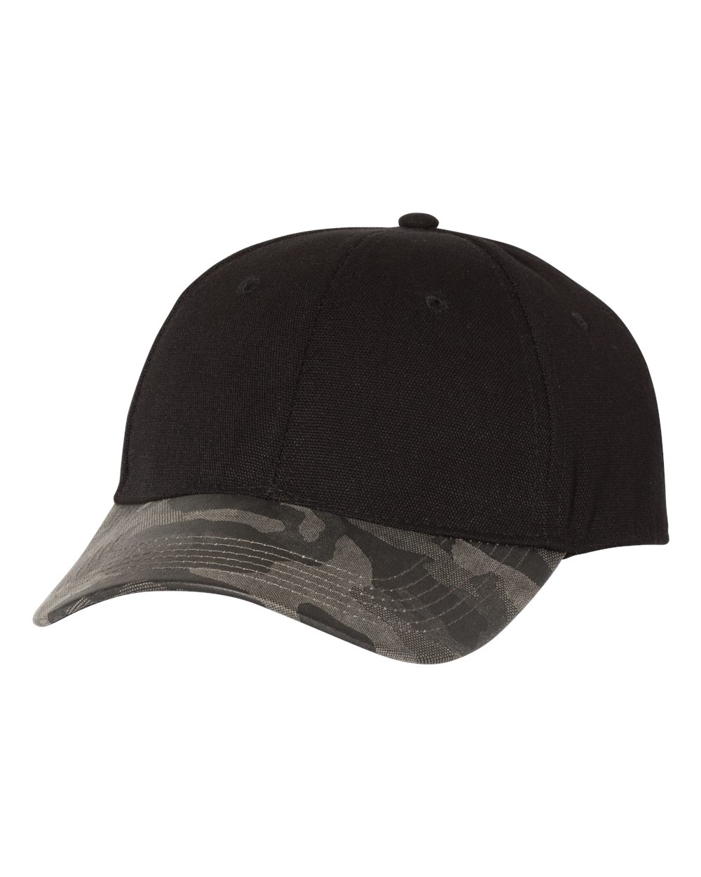 Outdoor Cap GHP100 - Canvas Crown with Weathered Camo Visor