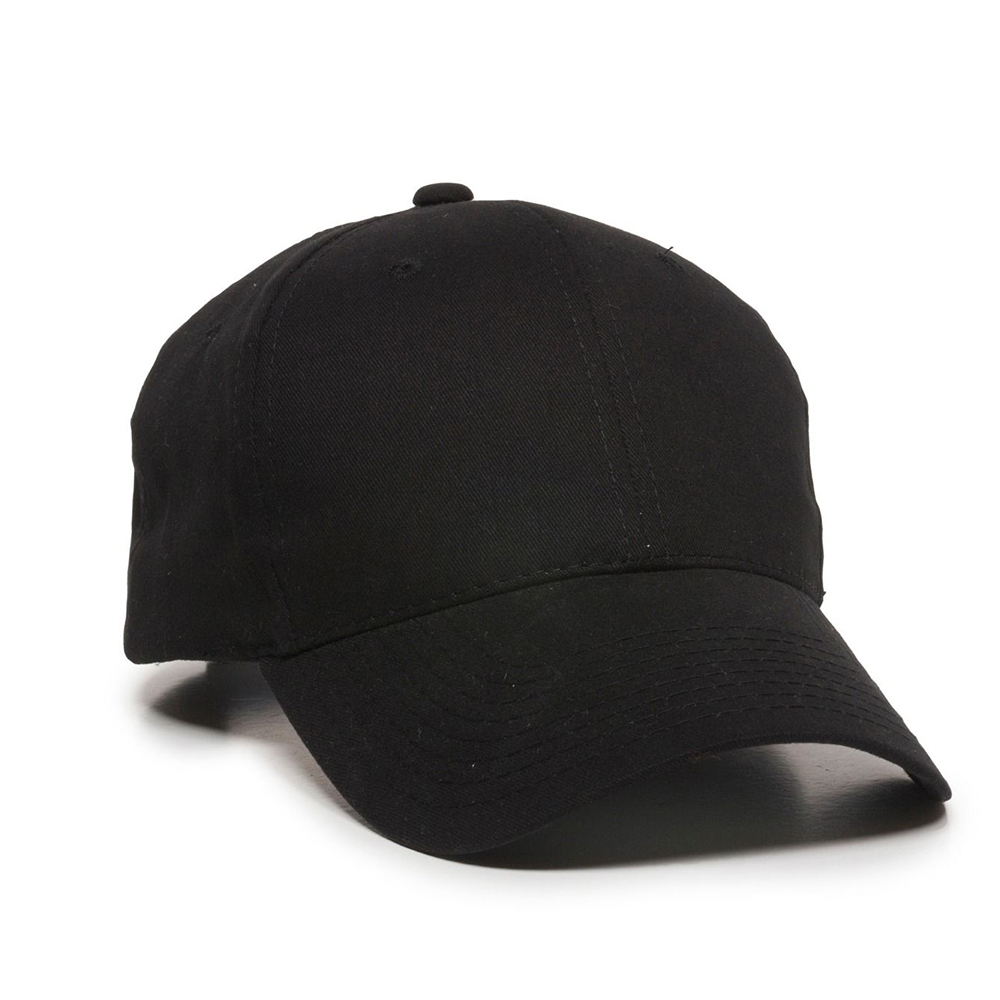 Outdoor Cap BCT-600 - Structured Brushed Twill Solid Back Cap