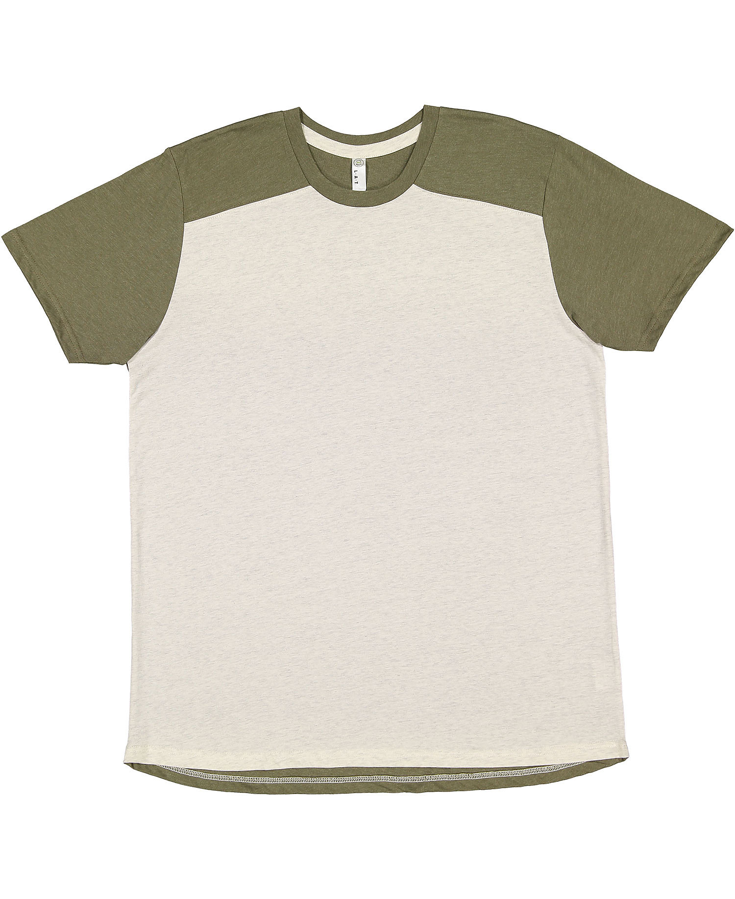 click to view Natural Heather/ Military Grn