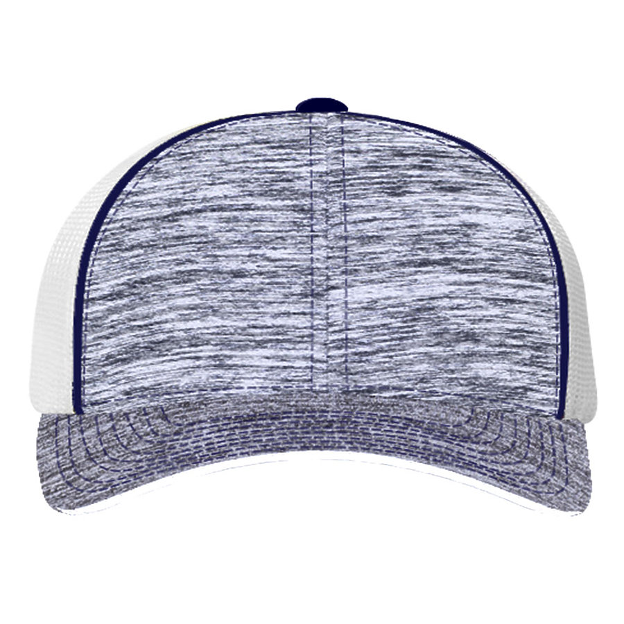 click to view Navy Hthr/White