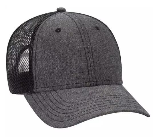 OTTO CAP 83-1279 - 6 Panel Low Profile Mesh Back Trucker Hat