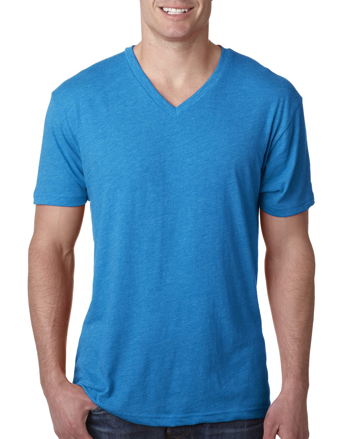 Next Level 6040 - Triblend Short Sleeve V $6.54 - T-Shirts