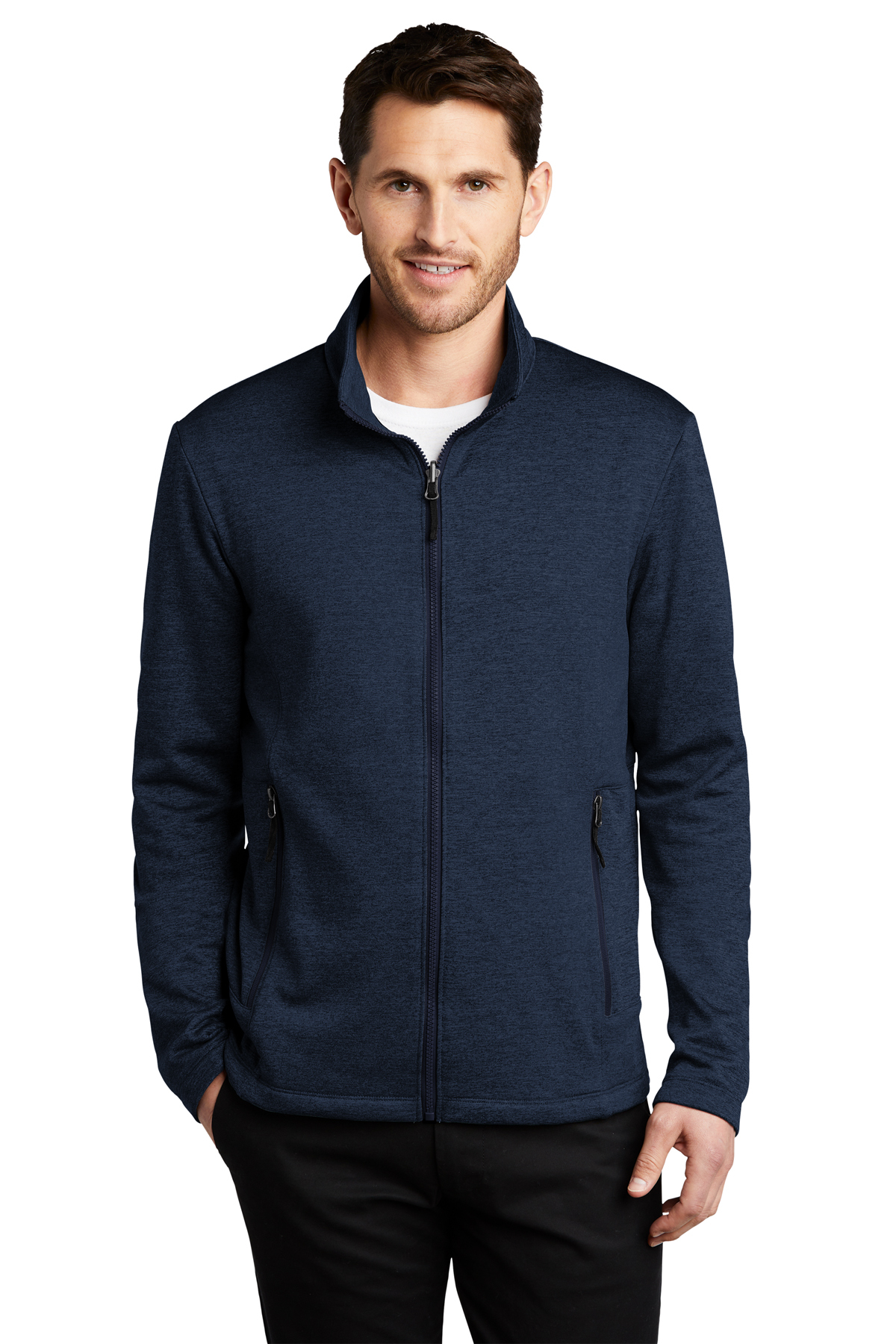 click to view River Blue Navy Heather