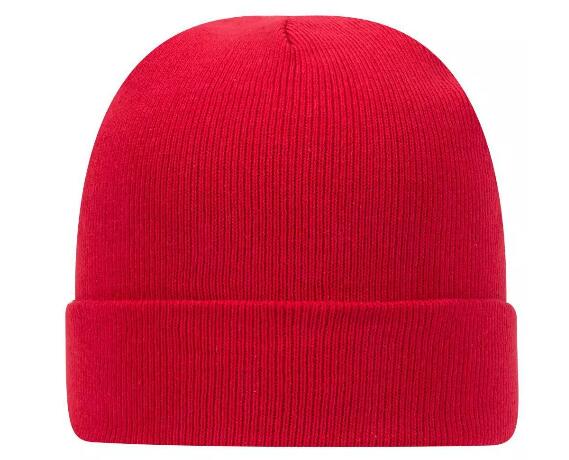 Superior Cotton Knit Cap-Red 
