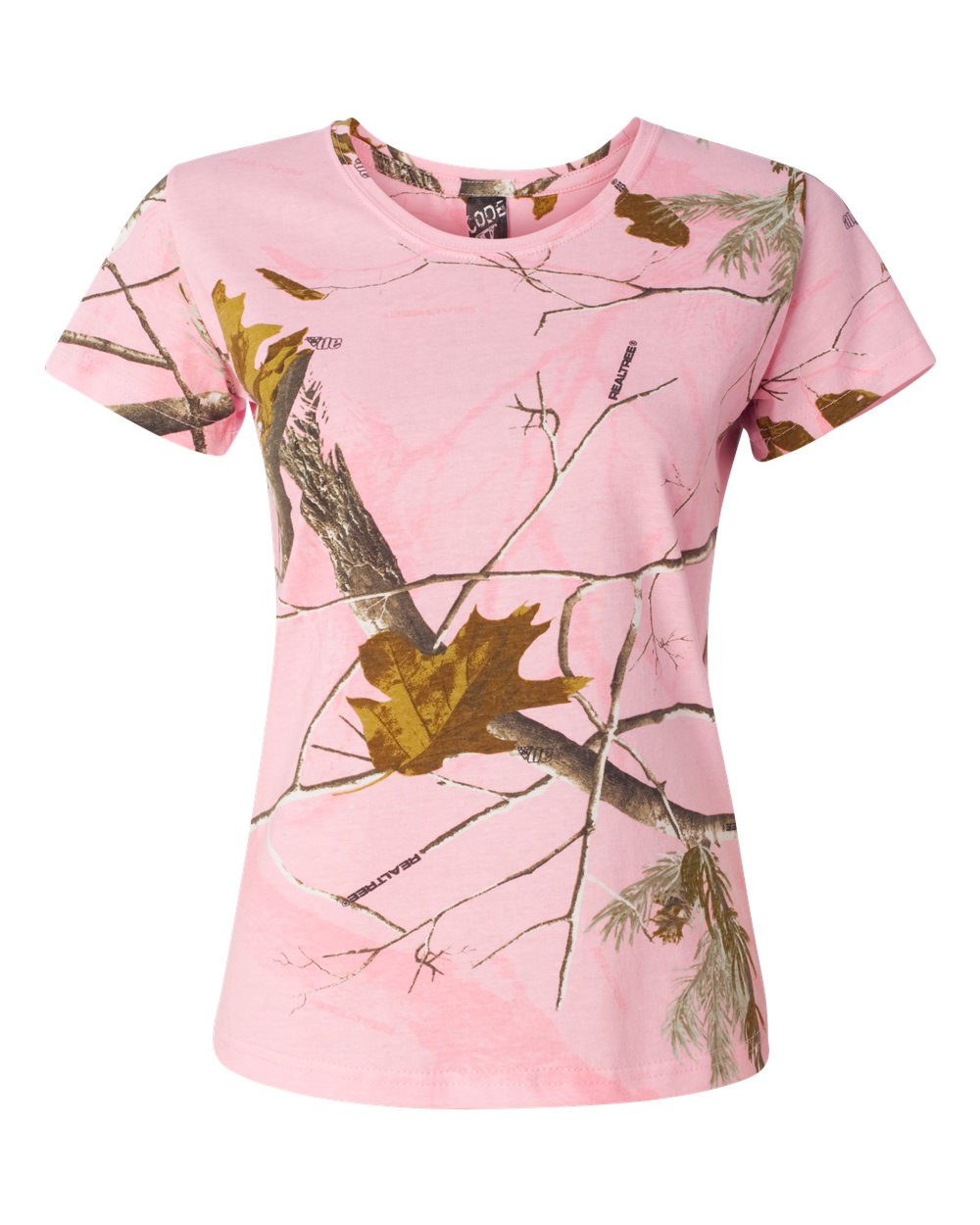 Code V 3685 - Ladies' Realtree Camouflage T-Shirt