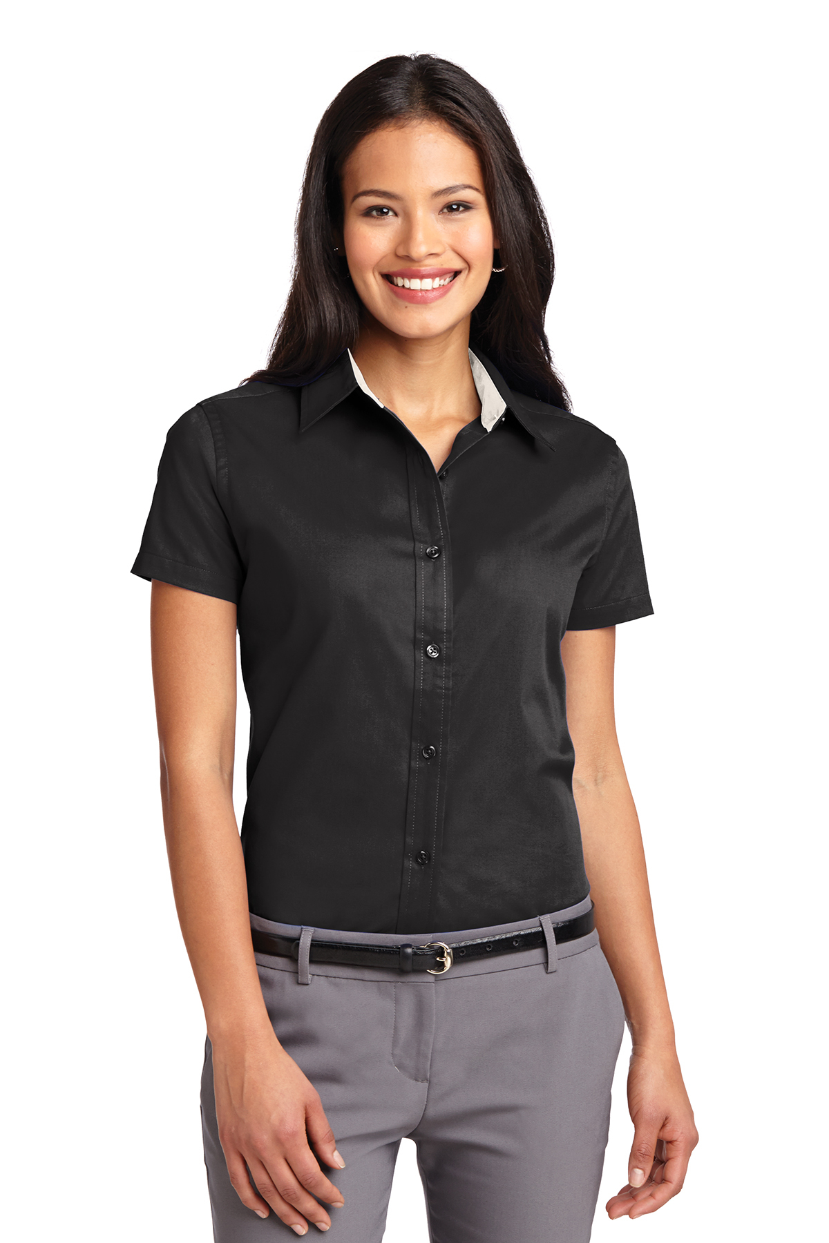 Port Authority® L508 Ladies Short Sleeve Easy Care Shirt - Woven/Dress ...