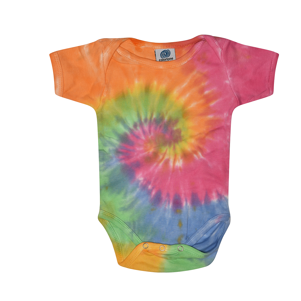 Colortone 5100 - Infant Tie Dye Creepers
