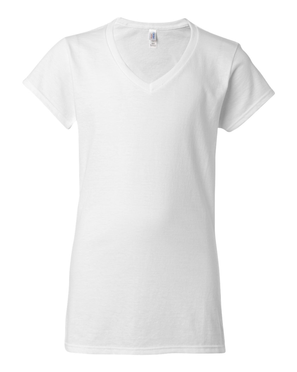 Gildan 64V00L-Softstyle Junior Fit V-Neck T-Shirt