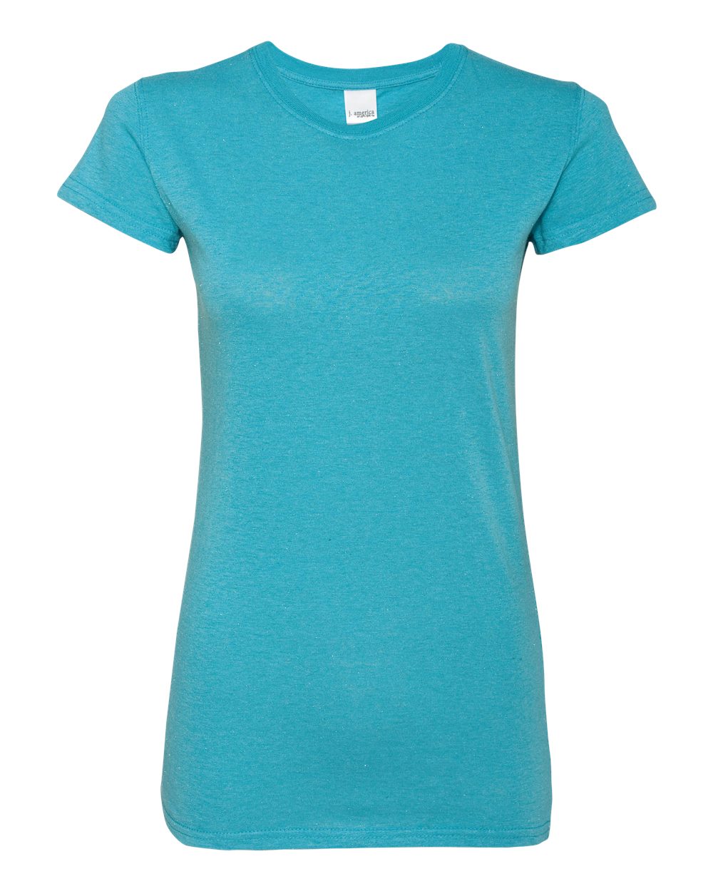 J. America Ladies' Glitter T-Shirt - 8138 $10.25