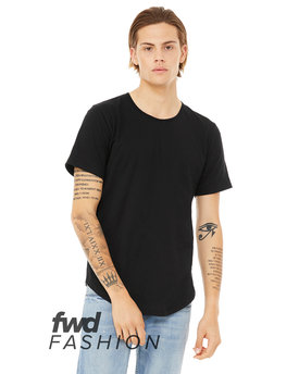 Bella + Canvas 3003 - FWD Fashion Men's Curved Hem Short Sleeve T 