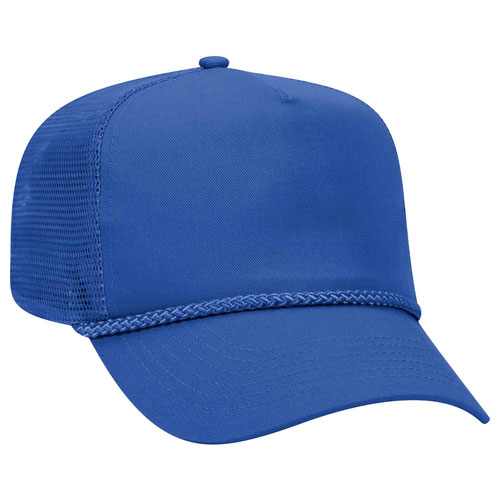 OTTO Cap 39-071 - 5 Panel Cotton Twill Mesh Back Trucker Hat