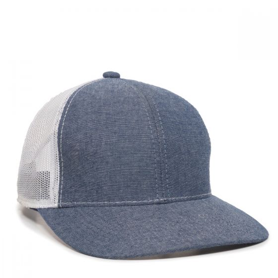 click to view Heathered Navy/White