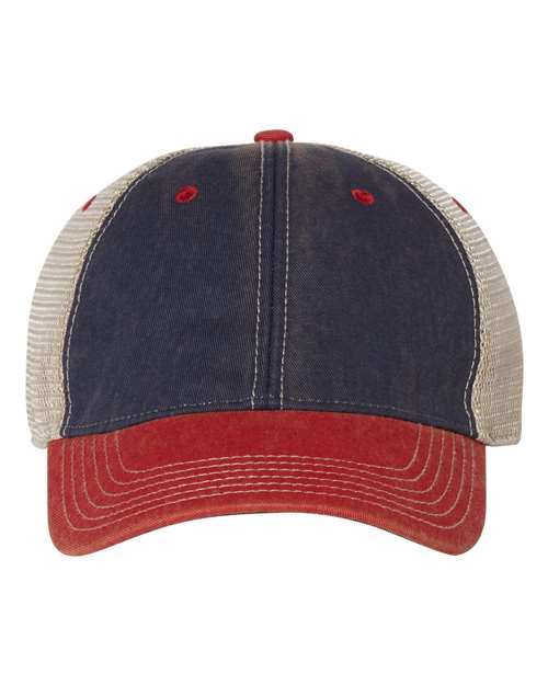 click to view Navy/ Scarlet Red/ Khaki