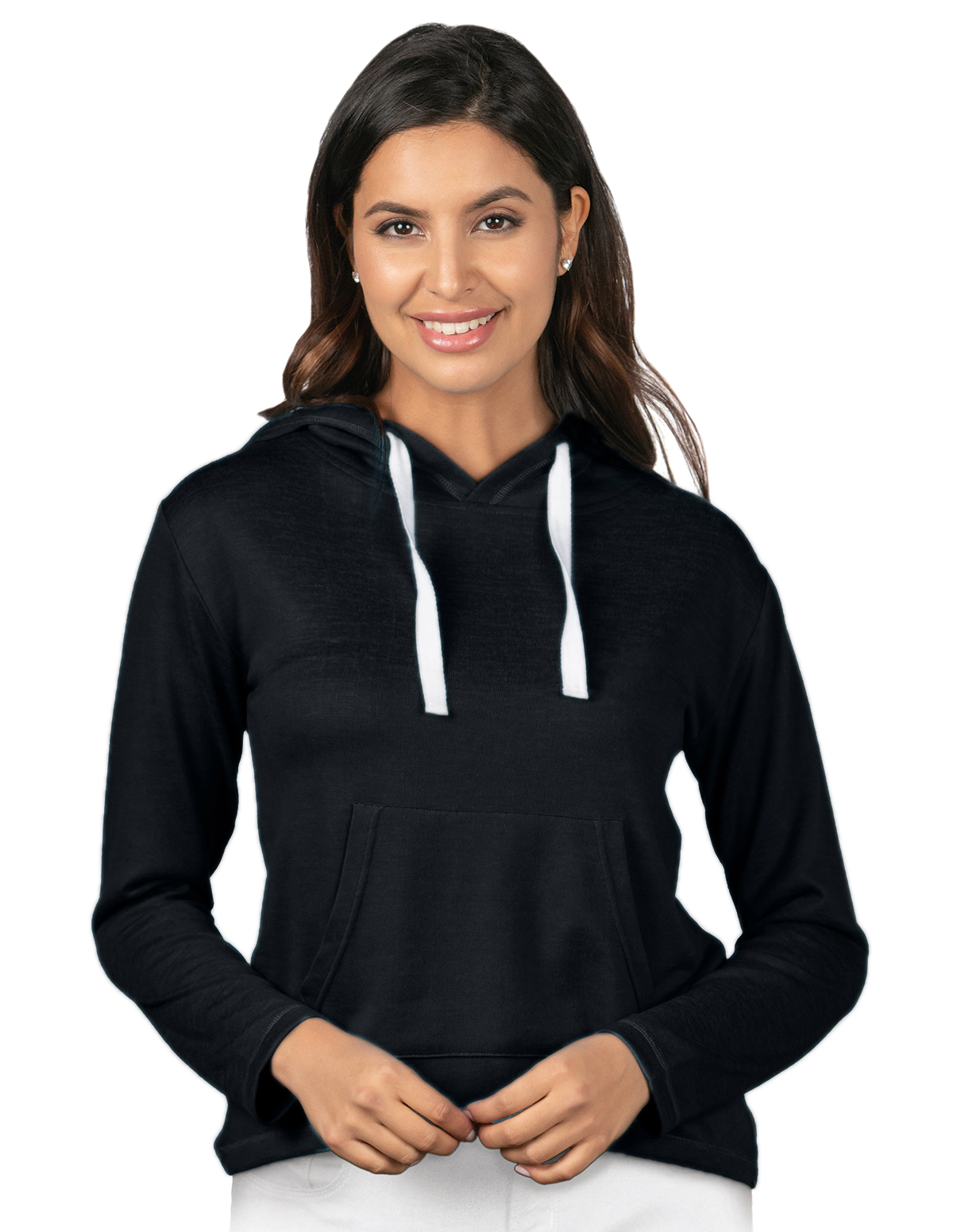 Tri-Mountain LB651 - Cassidy Women's Pullover Heather Knit Hoody